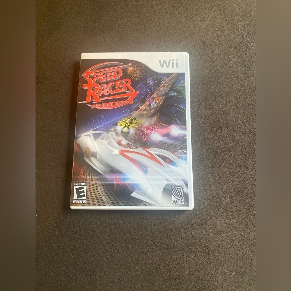 Wii Warner Bros White and Red Video Games